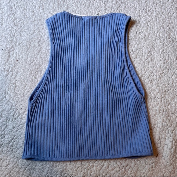 ZARA - Ribbed Top - Picture 6 of 6
